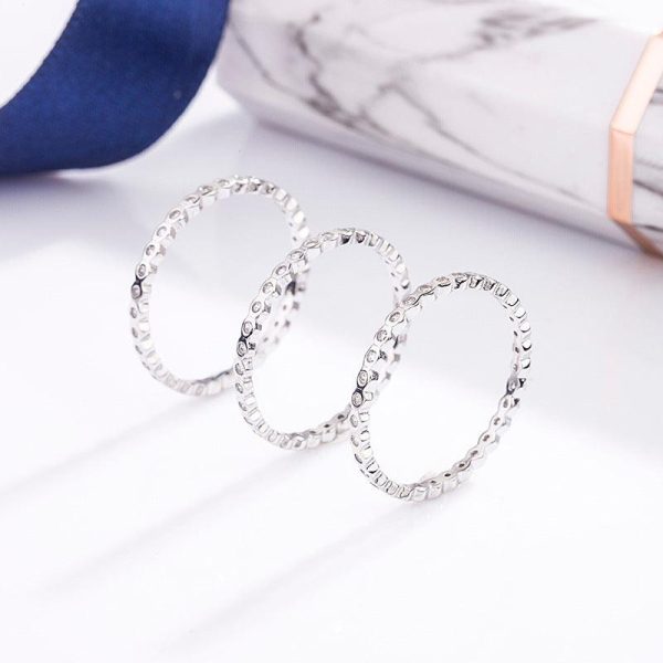 Stackable Sterling Silver Ring - Ericjewelry - ericjewelry - Silver Rings - RINGS, Silver, Size, Stackable - Ericjewelry -