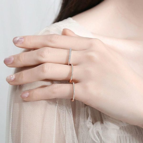 Stackable Sterling Silver Ring - Ericjewelry - ericjewelry - Silver Rings - RINGS, Silver, Size, Stackable - Ericjewelry -