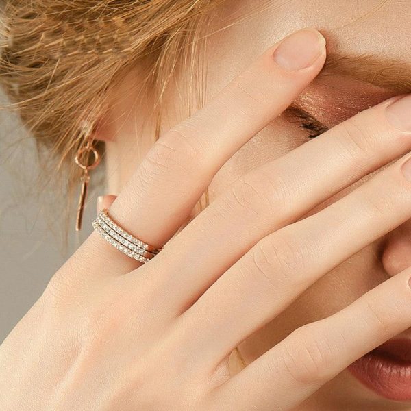 Stackable Sterling Silver Ring - Ericjewelry - ericjewelry - Silver Rings - RINGS, Silver, Size, Stackable - Ericjewelry -